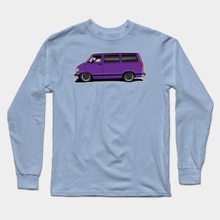 1994 Dodge Van Purple Long Sleeve T-Shirt